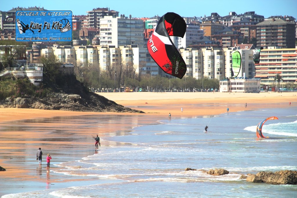 escuela kite pantano del ebro